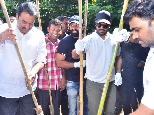 Mahanubhavudu Team Particpates in Swachh Bharat